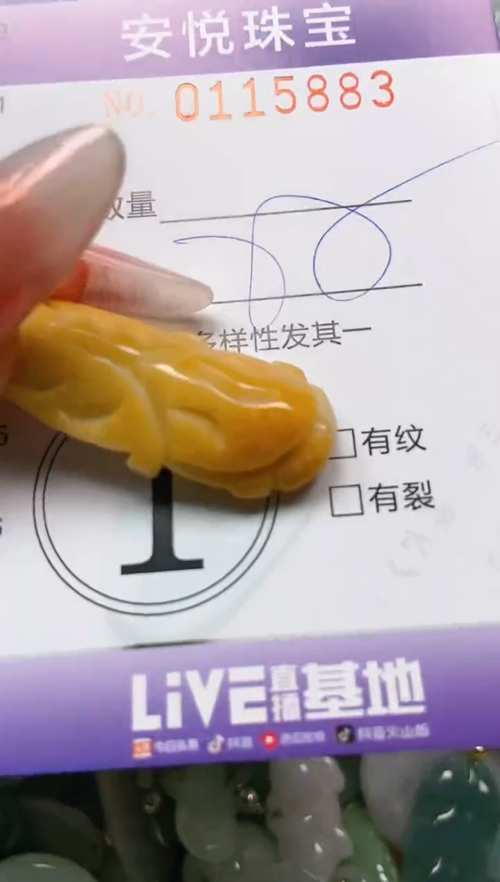 【闪购商品】翡翠颈饰未镶嵌闪购0115883