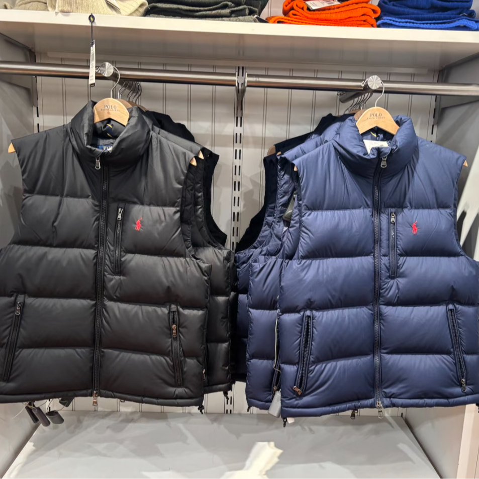 专柜拉夫劳伦百搭外套羽绒马甲（女士穿好看）