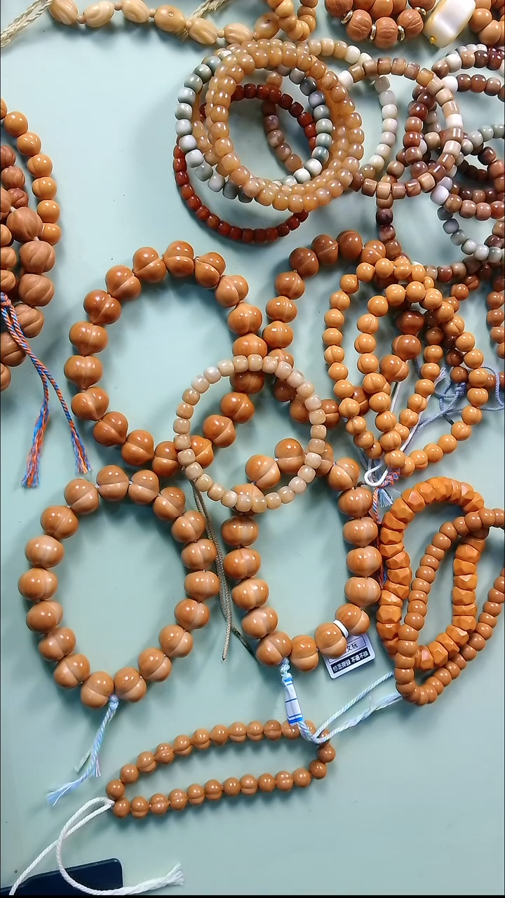 手串猴头核桃甜**化龙脊菩提玉化手串