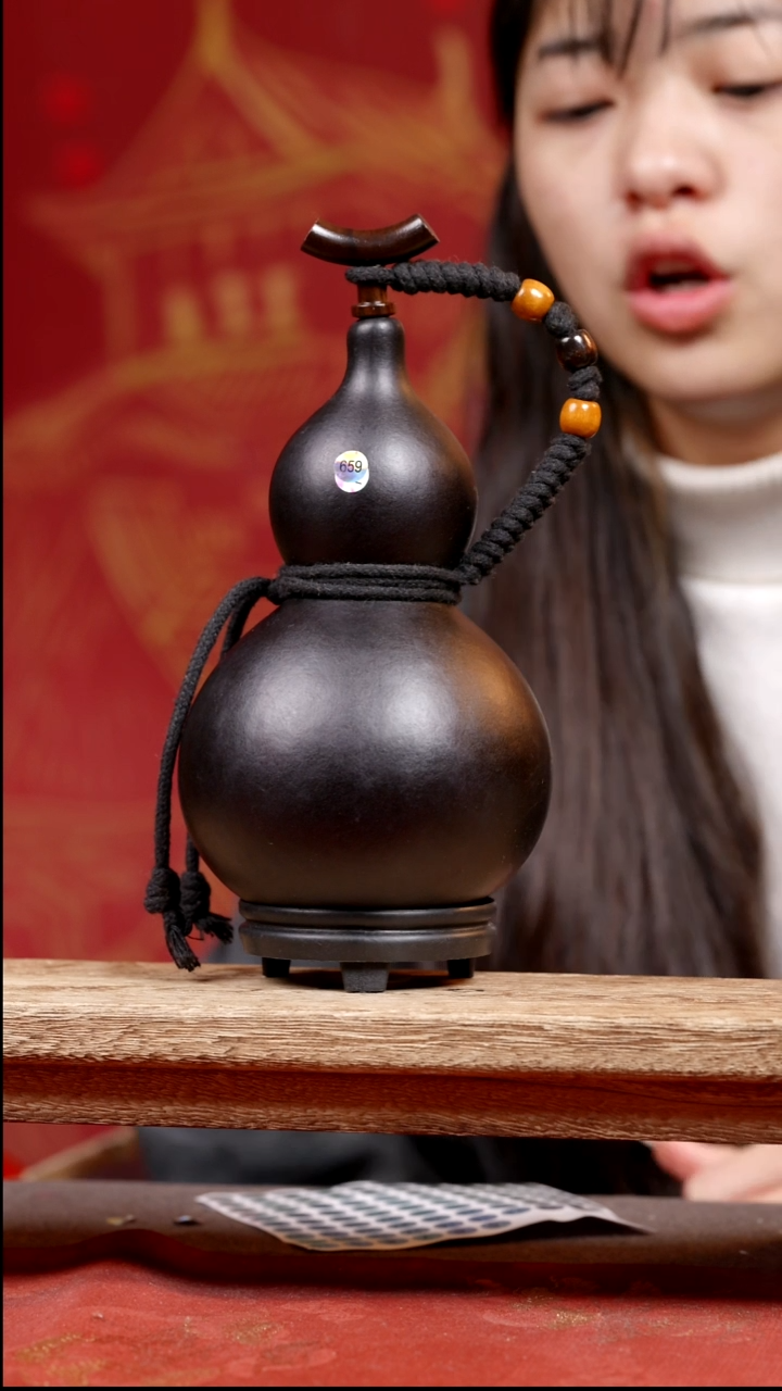 5号纯手工制作天然大漆真葫芦