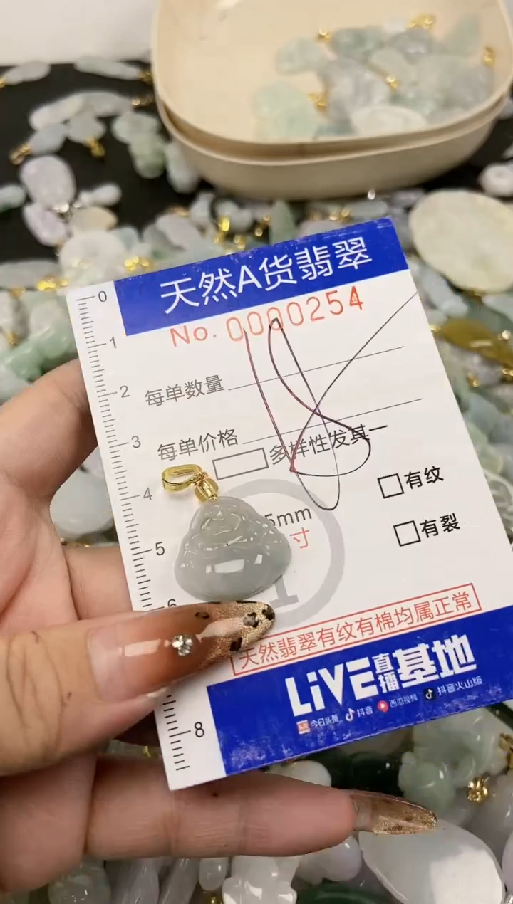 【闪购商品】翡翠颈饰未镶嵌天然A货翡翠