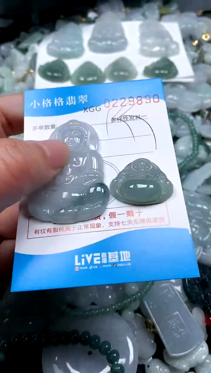 【闪购商品】翡翠颈饰未镶嵌闪购商品0229890