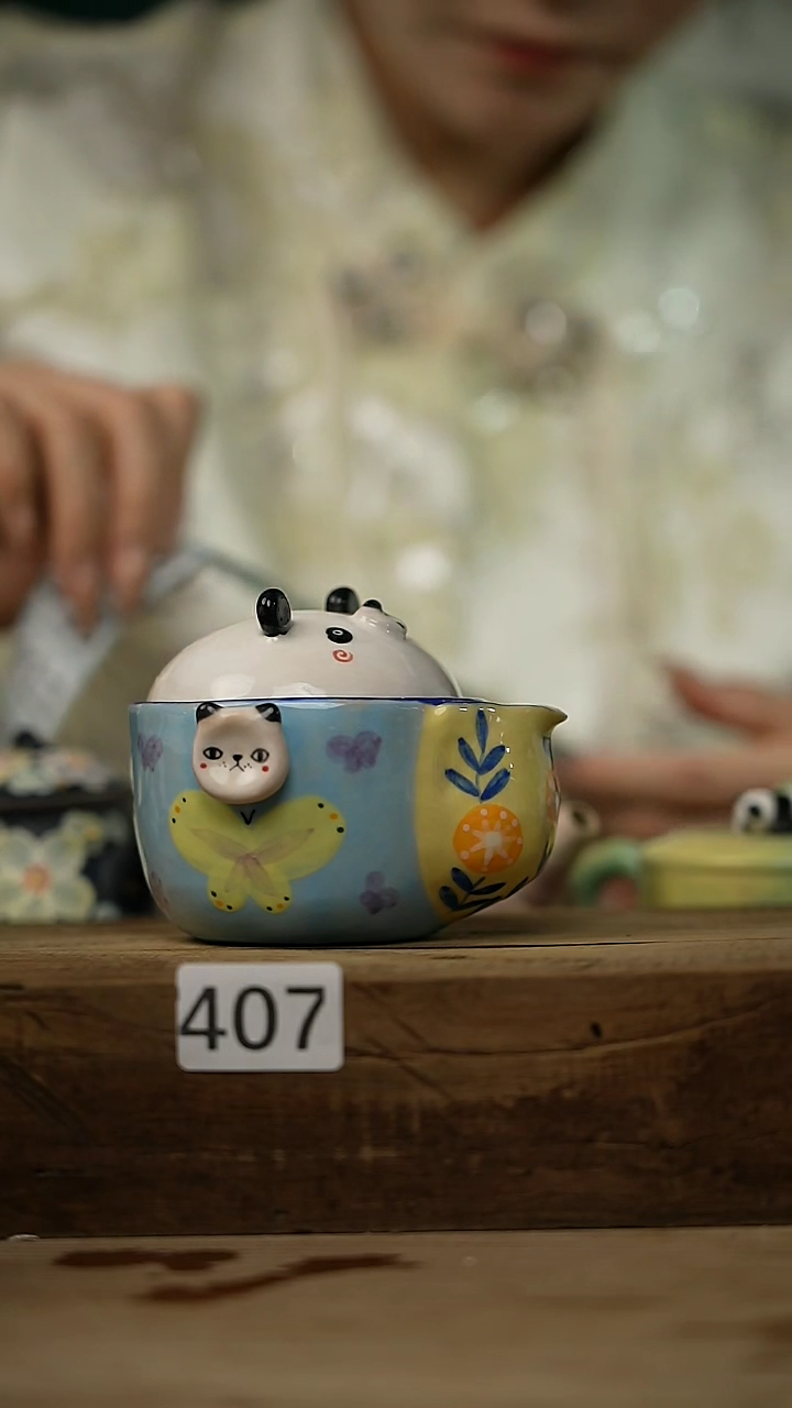 【闪购商品】瓷片手绘·杯/设计师 xudu 款