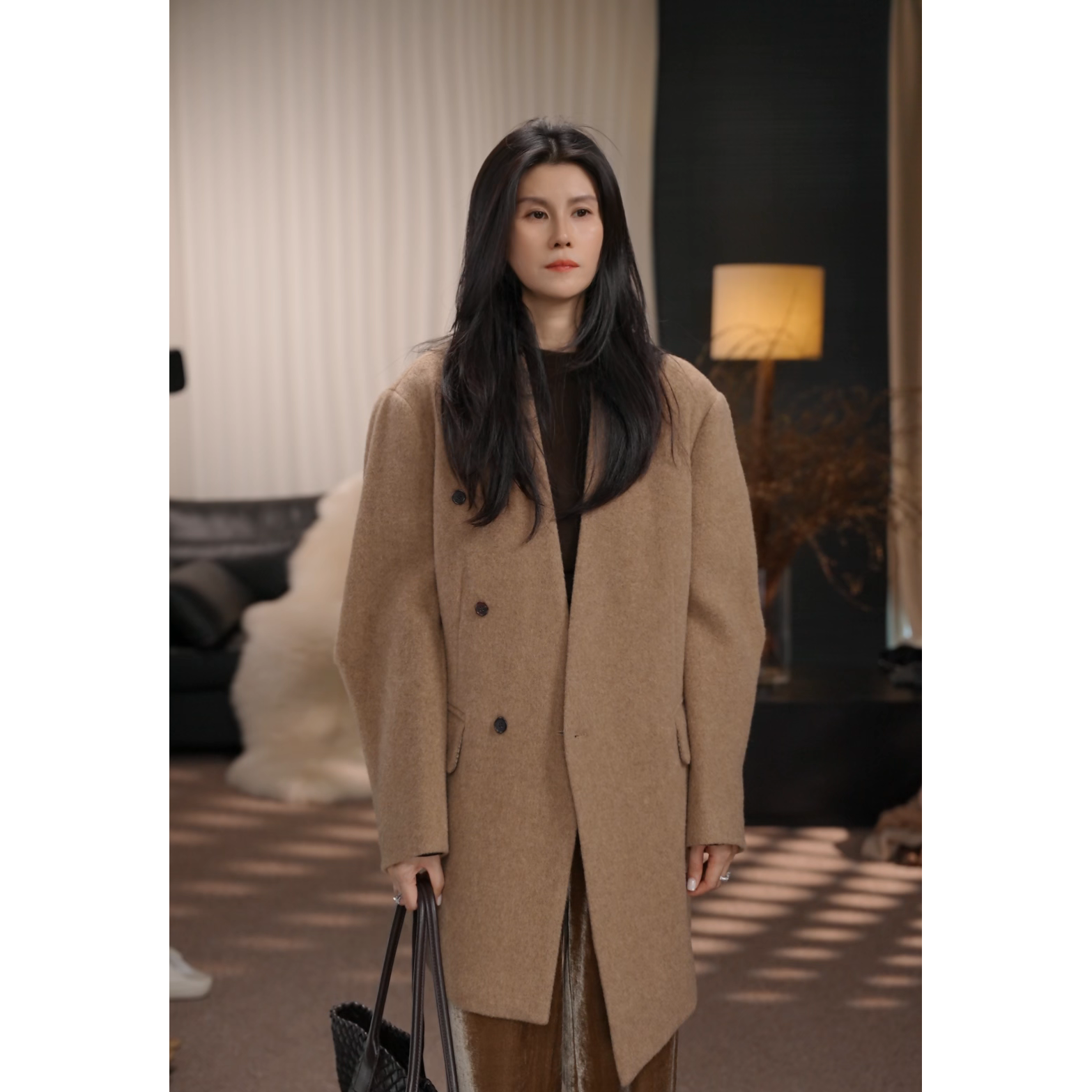 卢尚不规则设计师超细澳毛西装0702