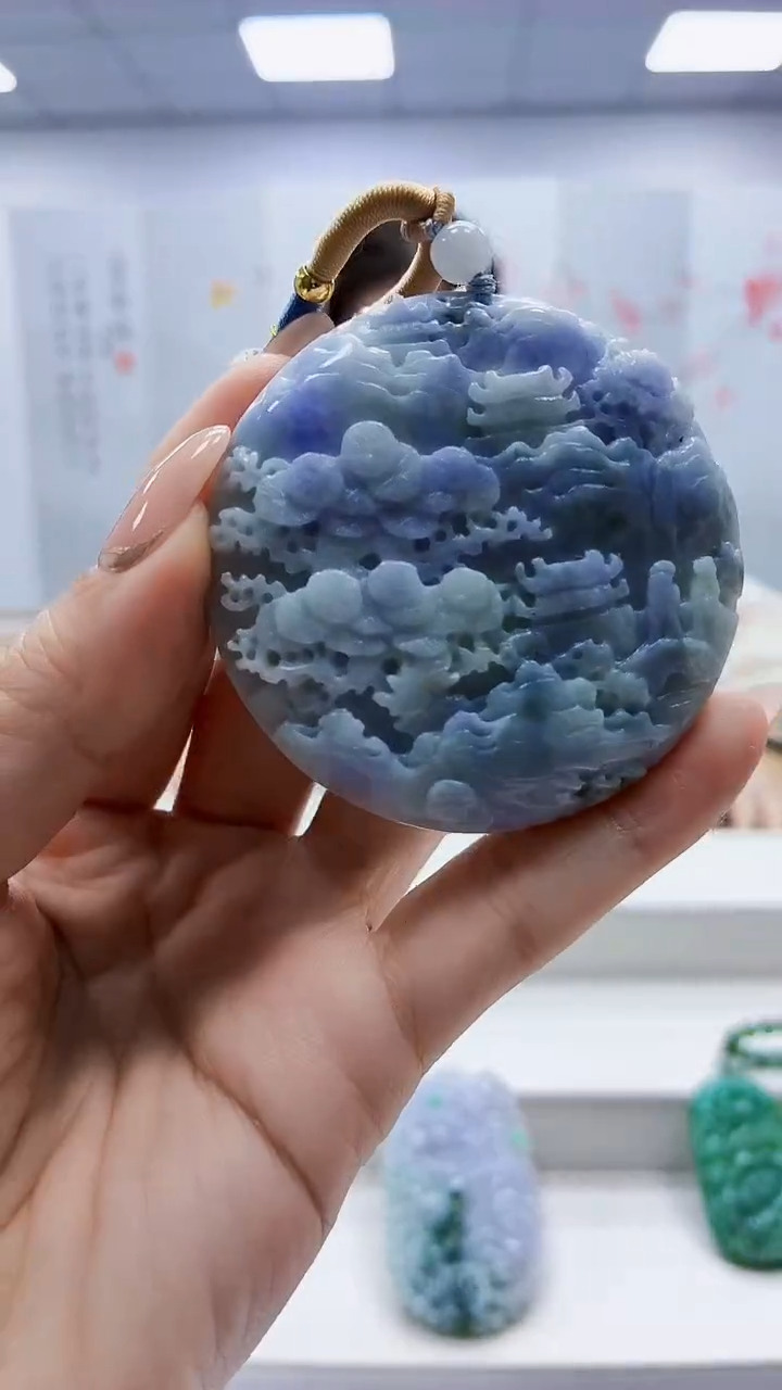 未镶嵌定制翡翠3099ty-毛货挂件78