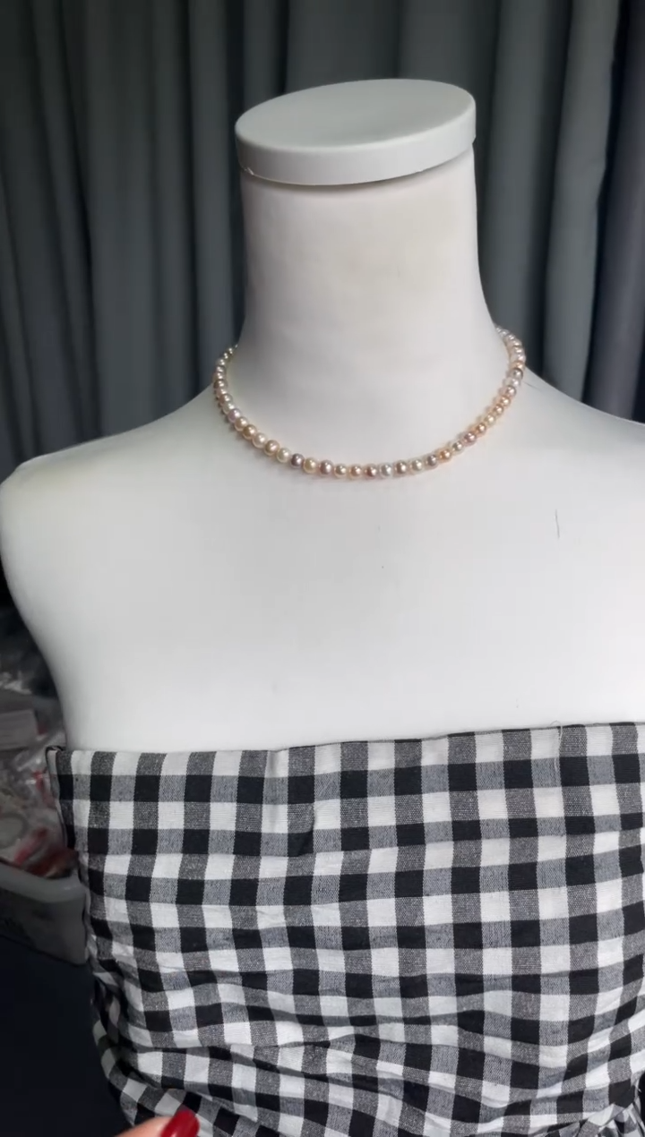 颈饰未镶嵌淡水珍珠项链
