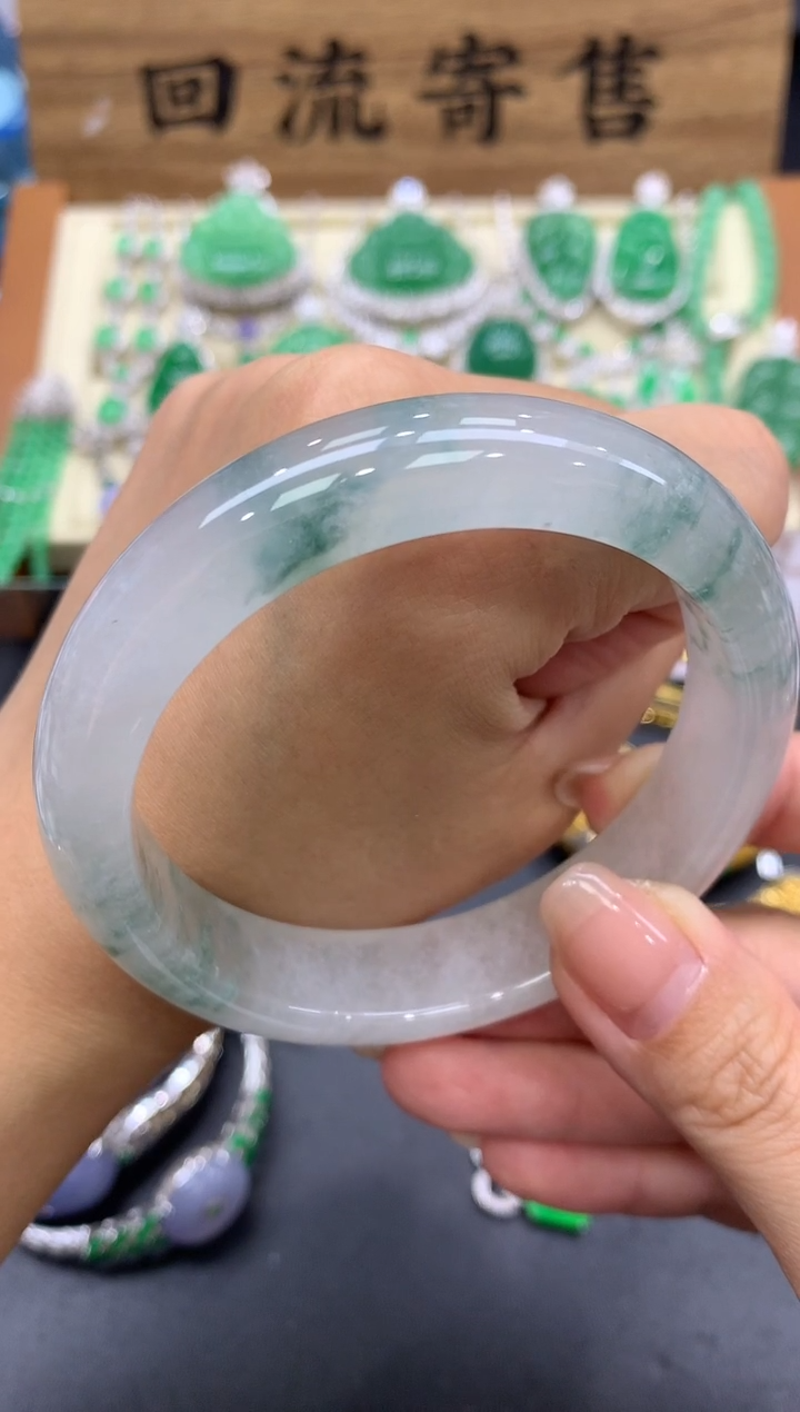 【闪购商品】翡翠手镯未镶嵌655-中国好珍宝