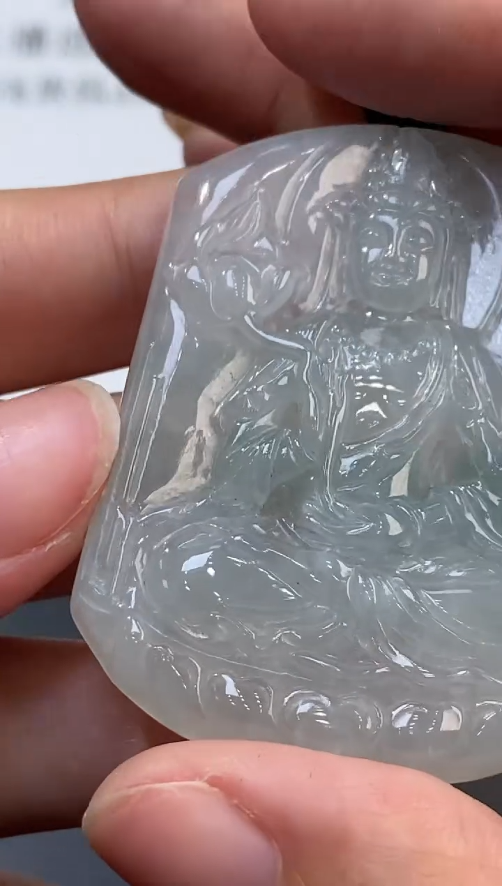 未镶嵌挂件翡翠371448    多人