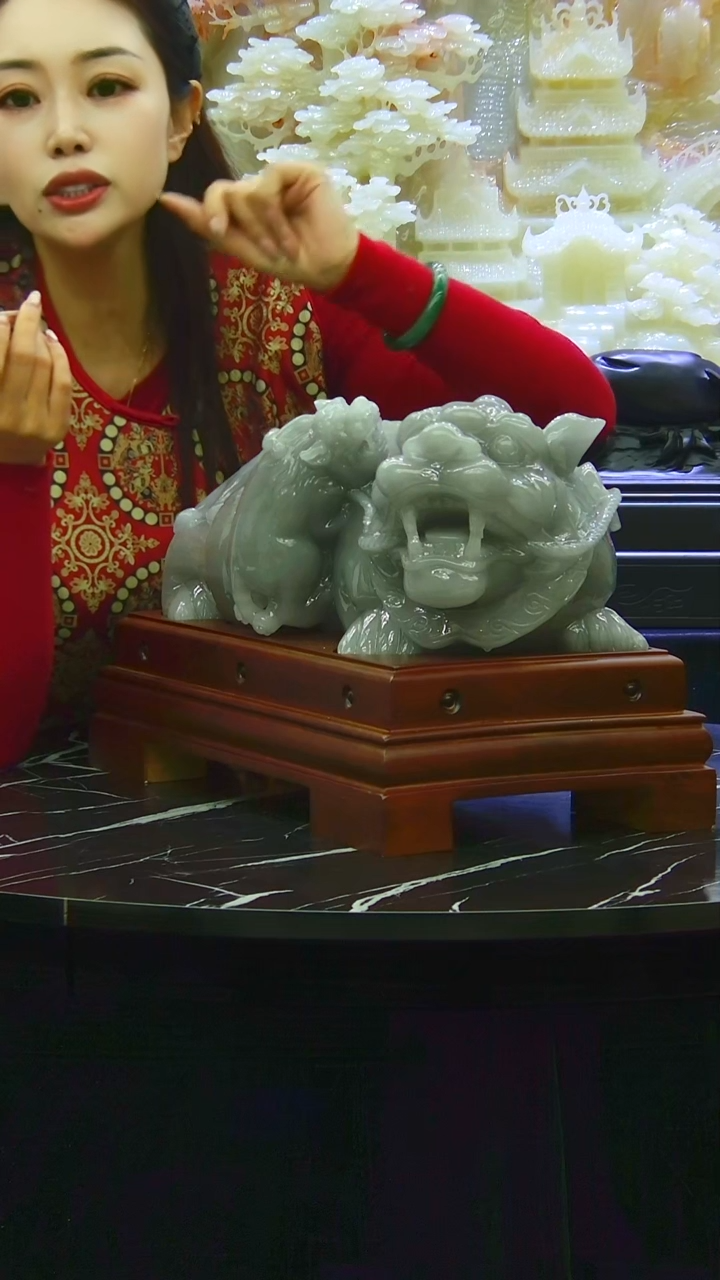 石材达*精品貔貅家居摆件