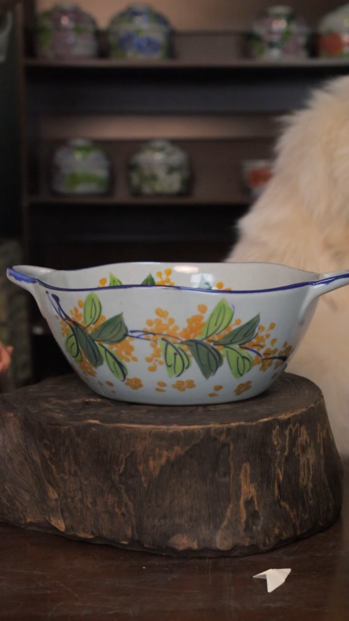 【闪购商品】椿野8寸双耳大汤锅（桂花）C153