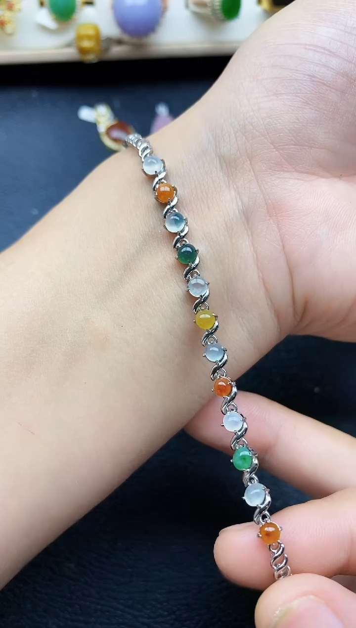 【闪购商品】翡翠戒指银S925镶嵌11111