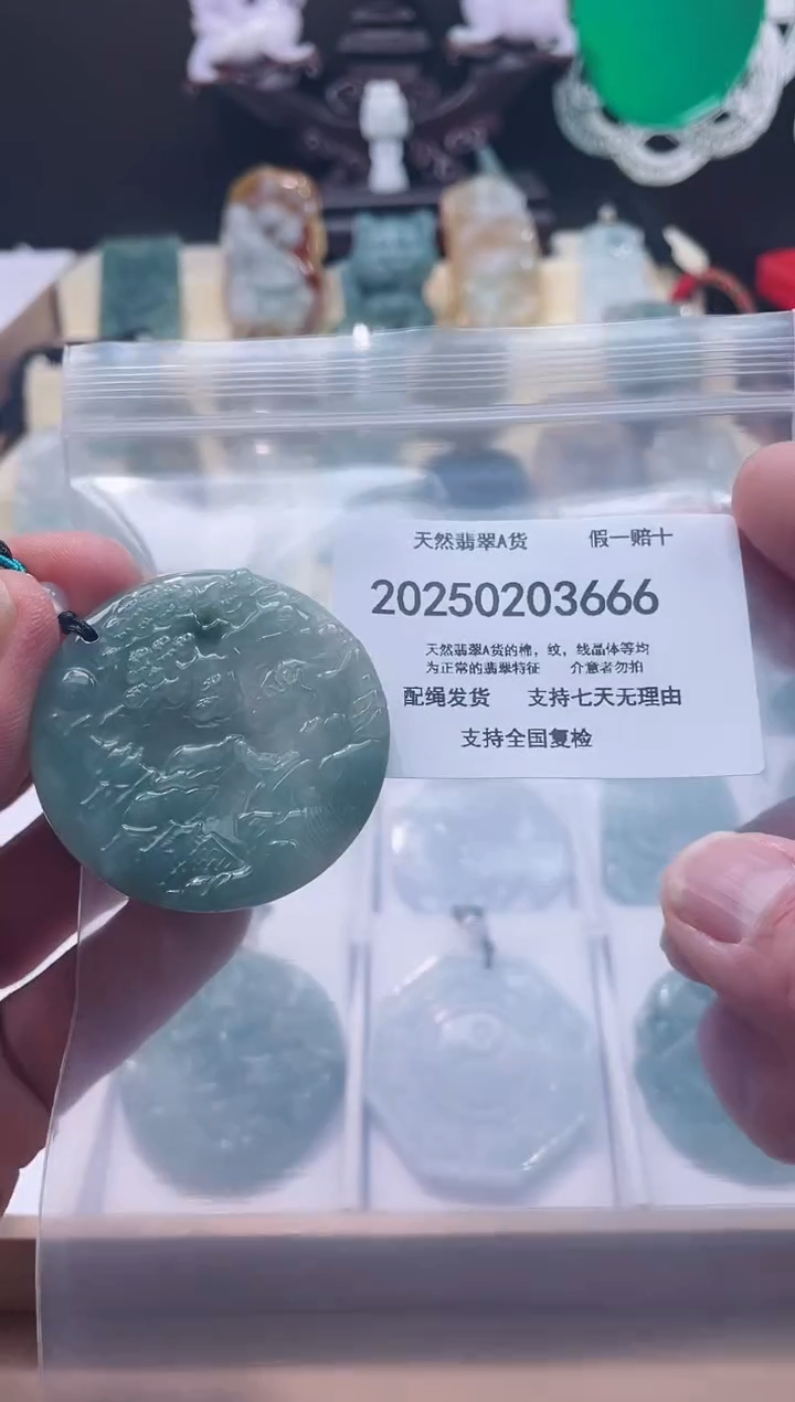 【闪购商品】翡翠颈饰未镶嵌闪购商品8号店200250020025