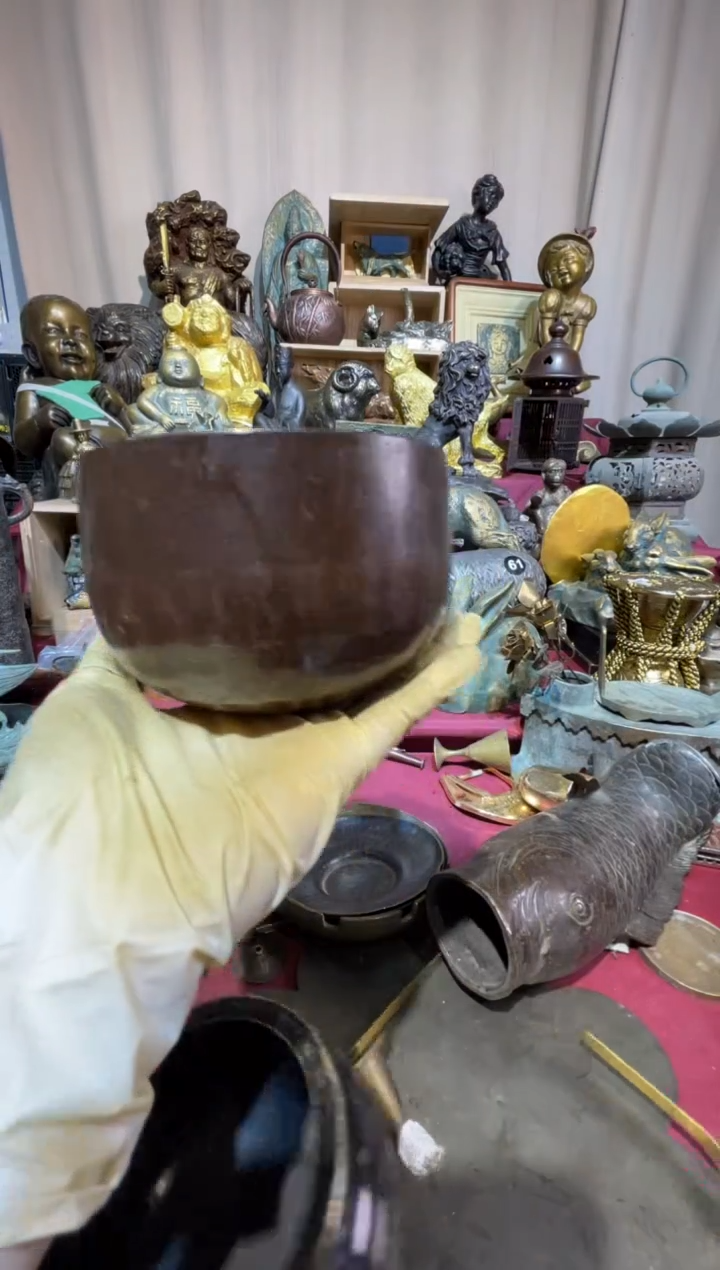 大阪回流铜器摆件149