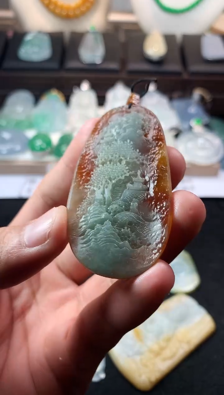 未镶嵌定制翡翠王****！3332毛货不退不换