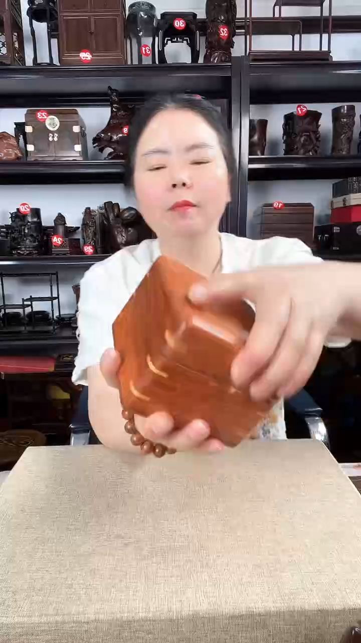 木758瑕疵老李红木工艺品