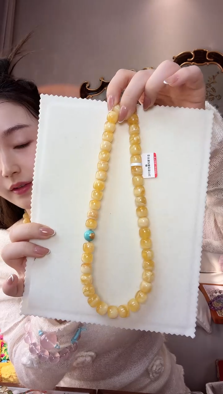 【闪购商品】蜜蜡颈饰未镶嵌蜜蜡项链