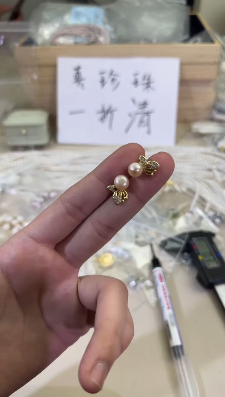 【闪购商品】淡水珍珠11银S925镶嵌111