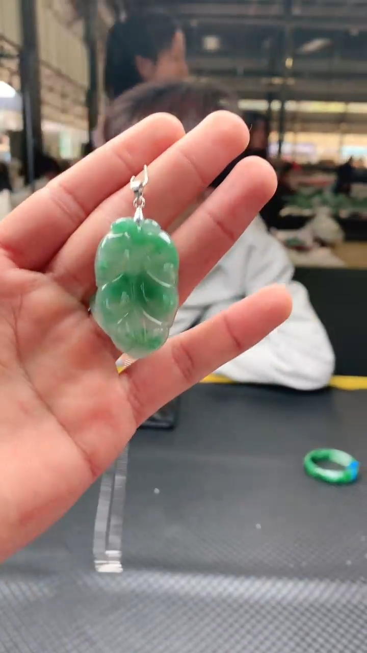 【闪购商品】石英质玉吊坠未镶嵌1-天然非洲翠吊坠多样性发货