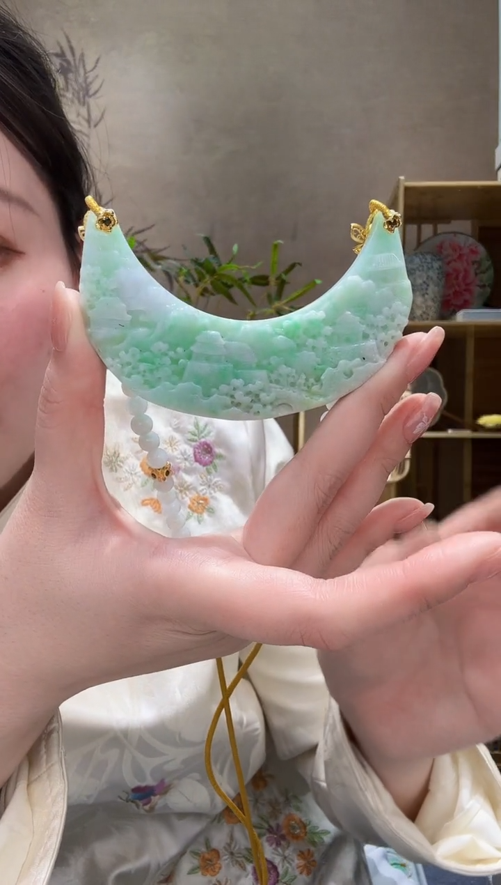 【闪购商品】翡翠颈饰未镶嵌吊坠