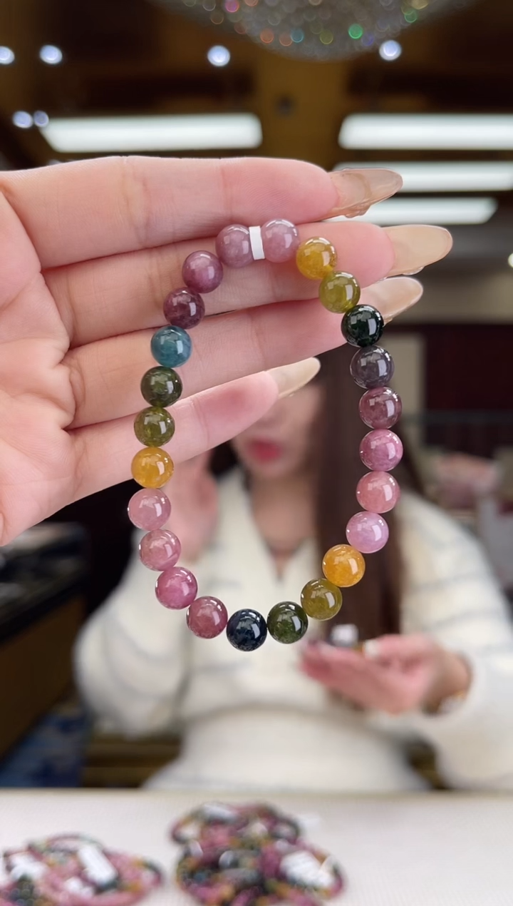 【闪购商品】碧玺/未镶嵌7mm+碧玺单圈多样性发货12