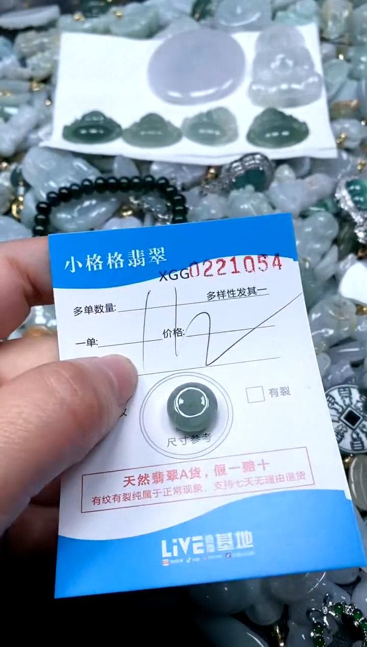 【闪购商品】翡翠颈饰未镶嵌闪购商品0221054