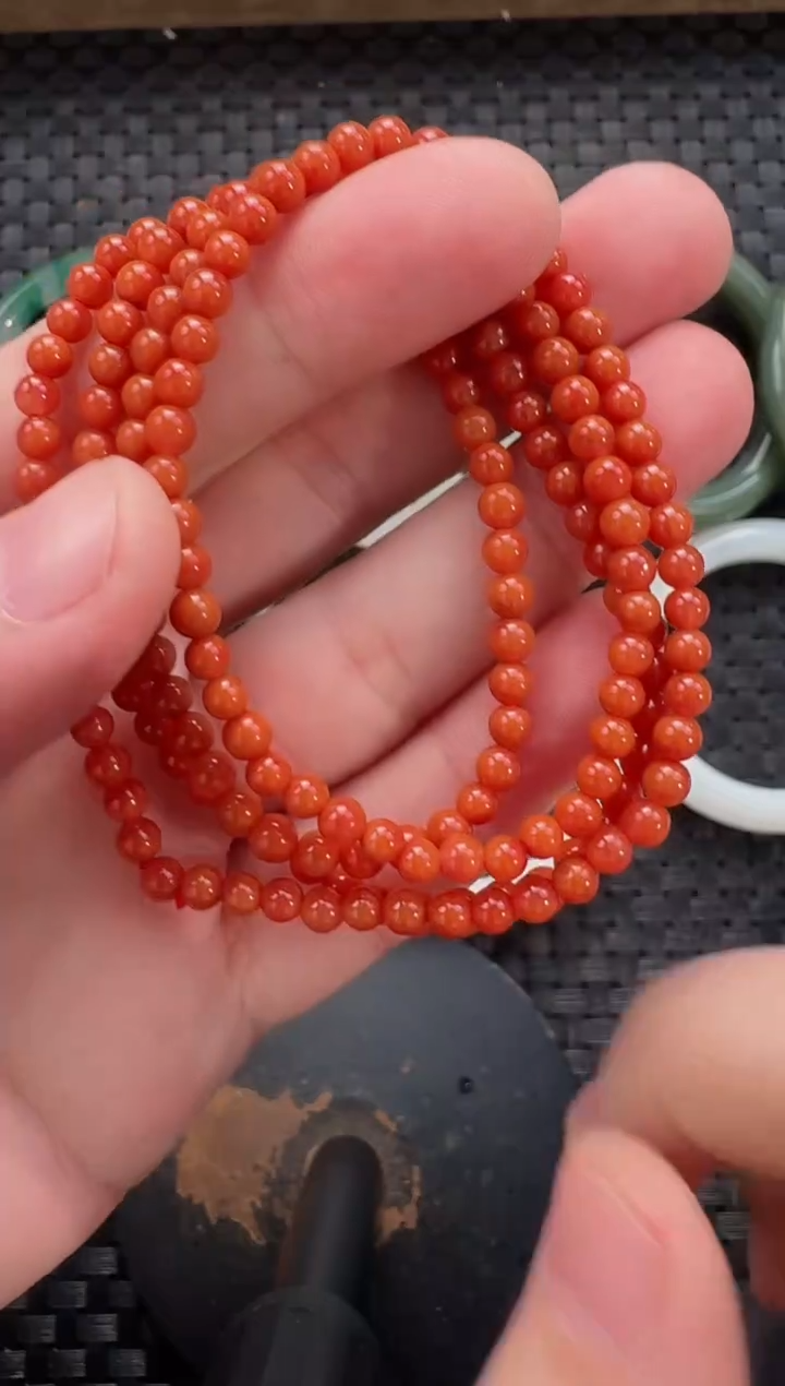 颈饰未镶嵌南红玛瑙多圈（多样性发货拍一发一）