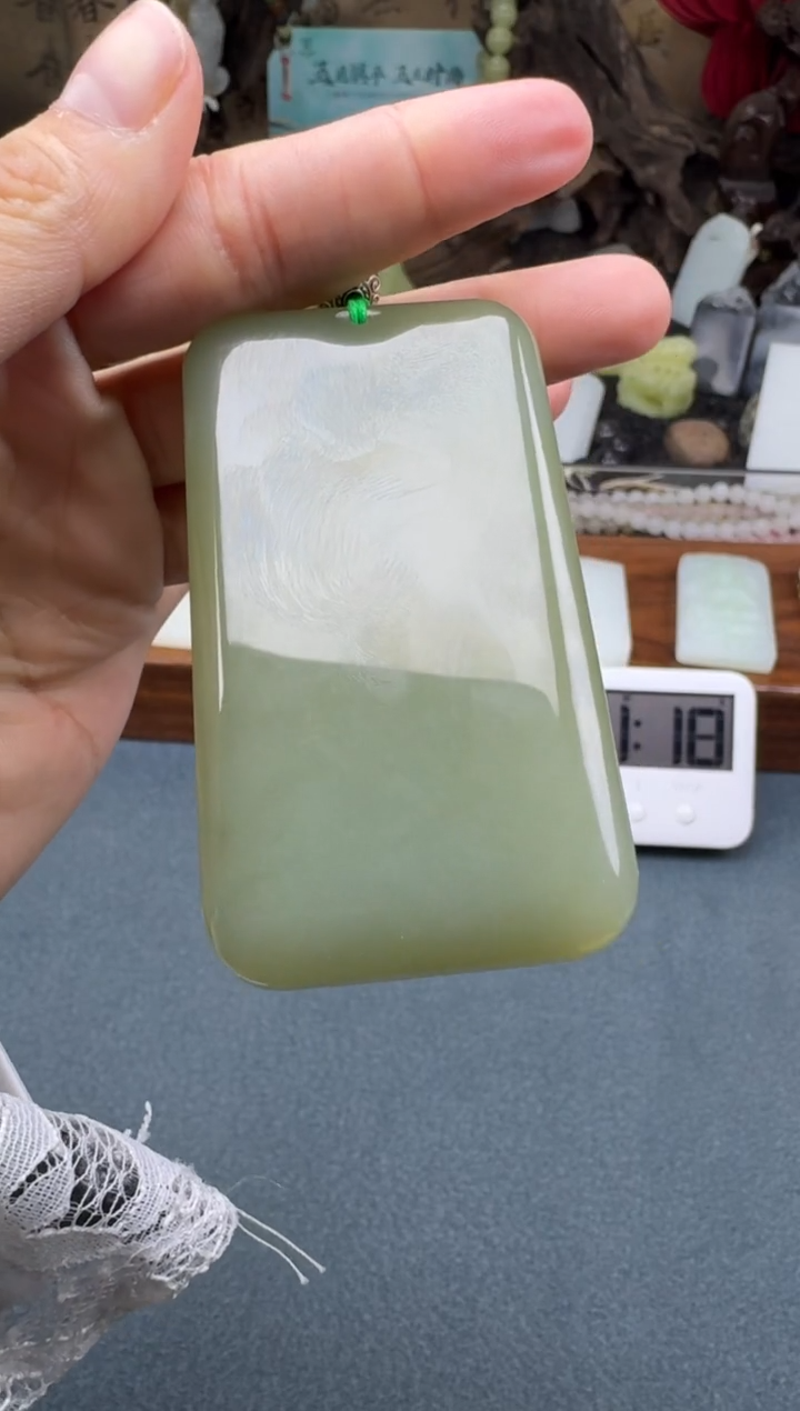 【闪购商品】和田玉颈饰未镶嵌开心