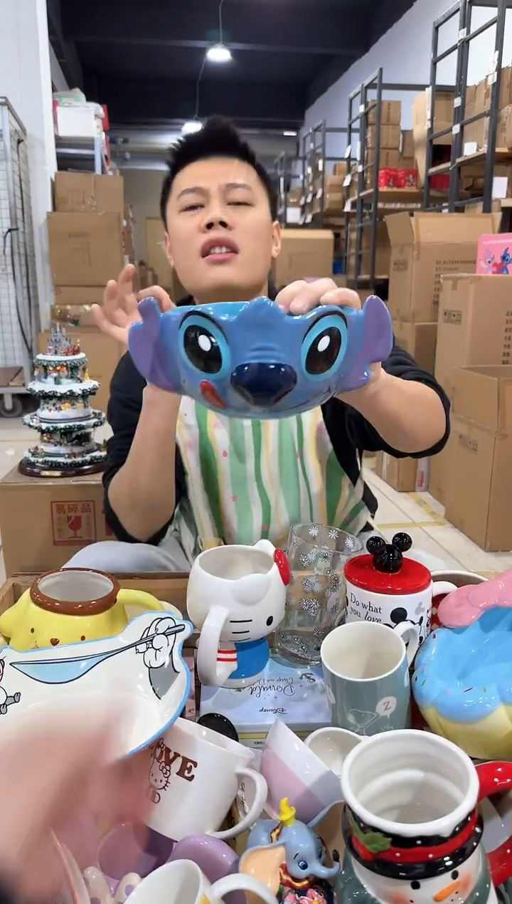 瓷片原盒史迪仔沙拉碗