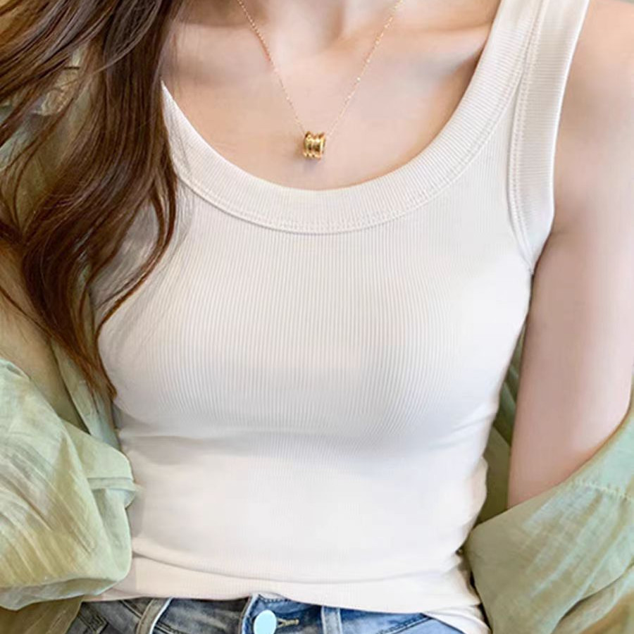 2025夏季新款女士休闲百搭上衣87通勤显瘦紧身