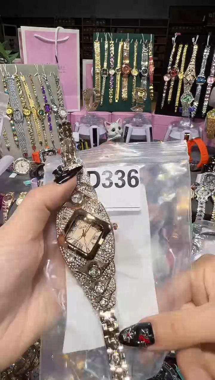 石英机芯不锈钢不锈钢直播定闪专用