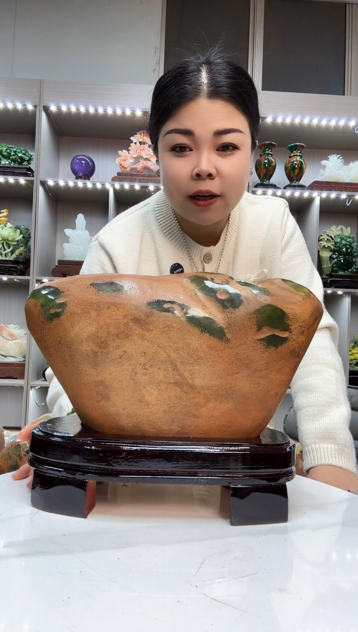 石材天然石材家居摆件办公室客厅玄关高档摆件