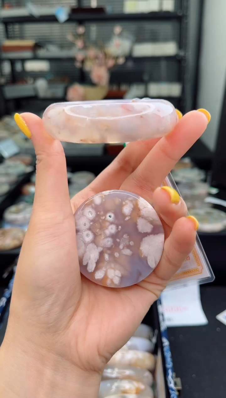 【闪购商品】石英质玉未镶嵌手镯53圈口（赠品镯心）1680728