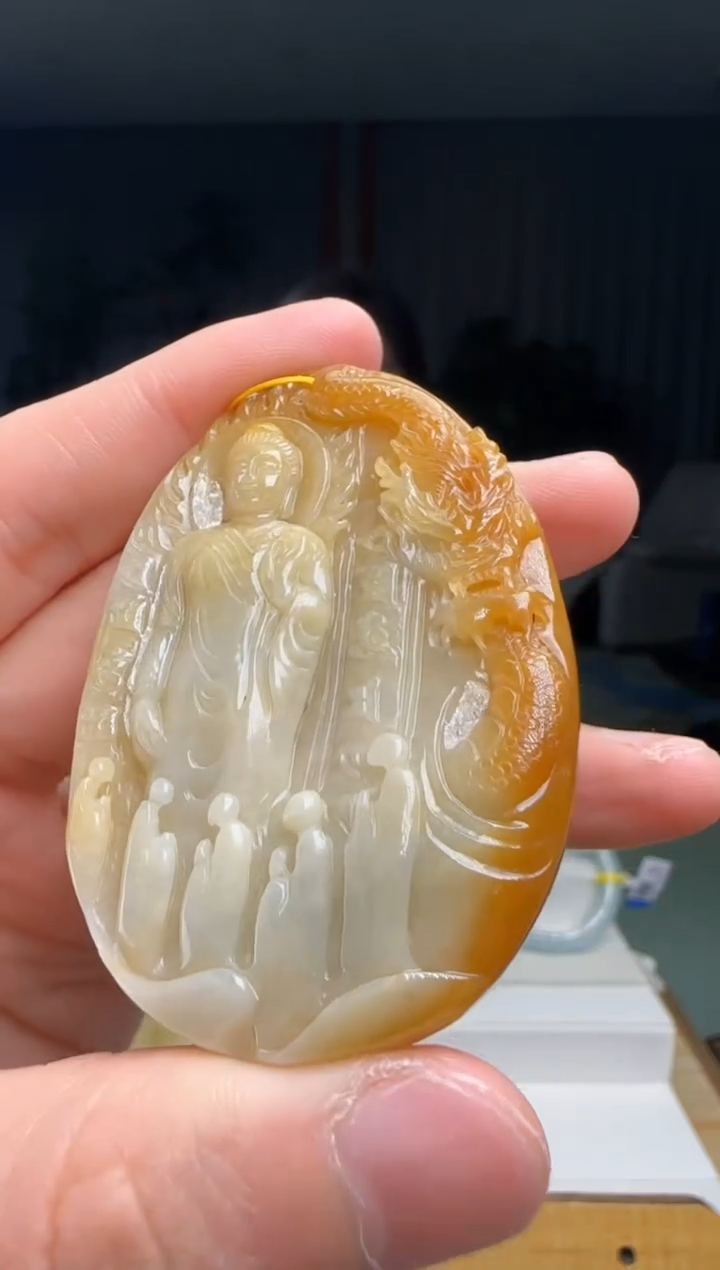 【闪购商品】翡翠吊坠(不含链)未镶嵌DY@@960Q3J15706