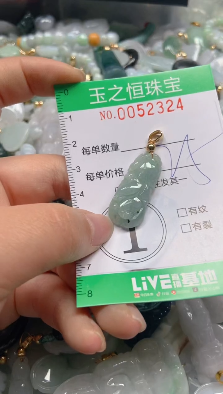 【闪购商品】翡翠颈饰未镶嵌闪购0052324