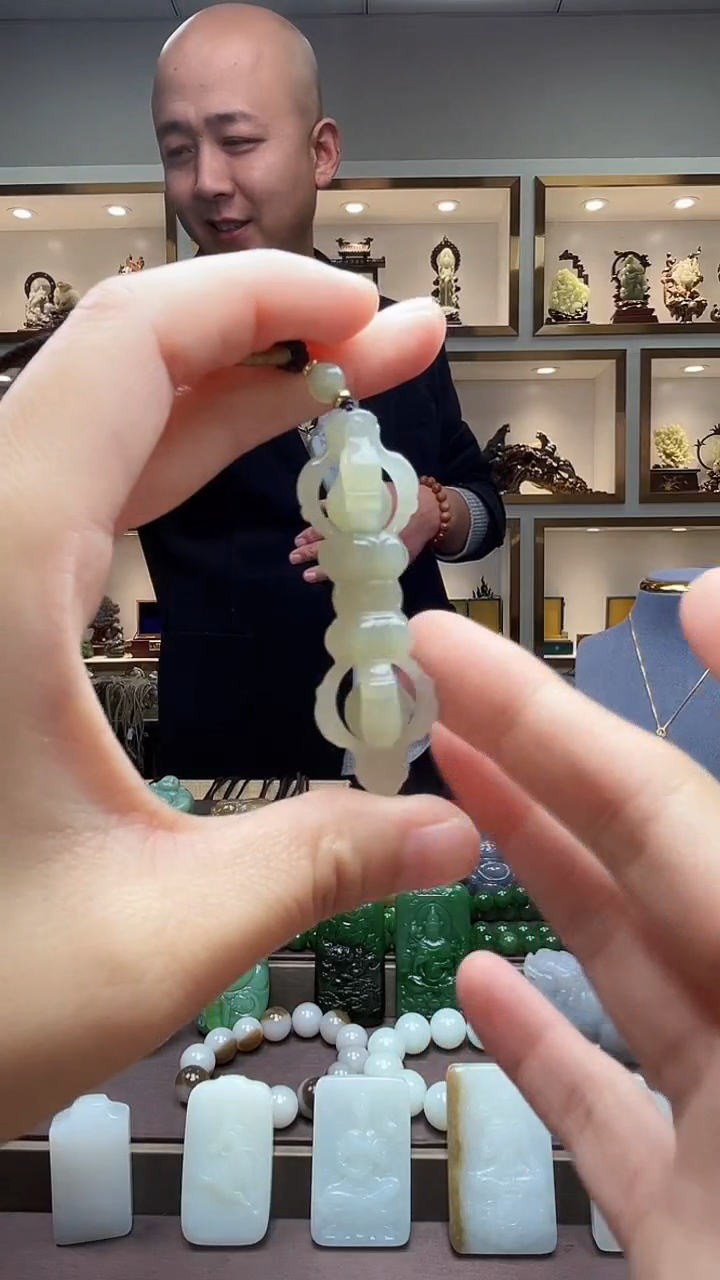 【闪购商品】和田玉挂件未镶嵌1