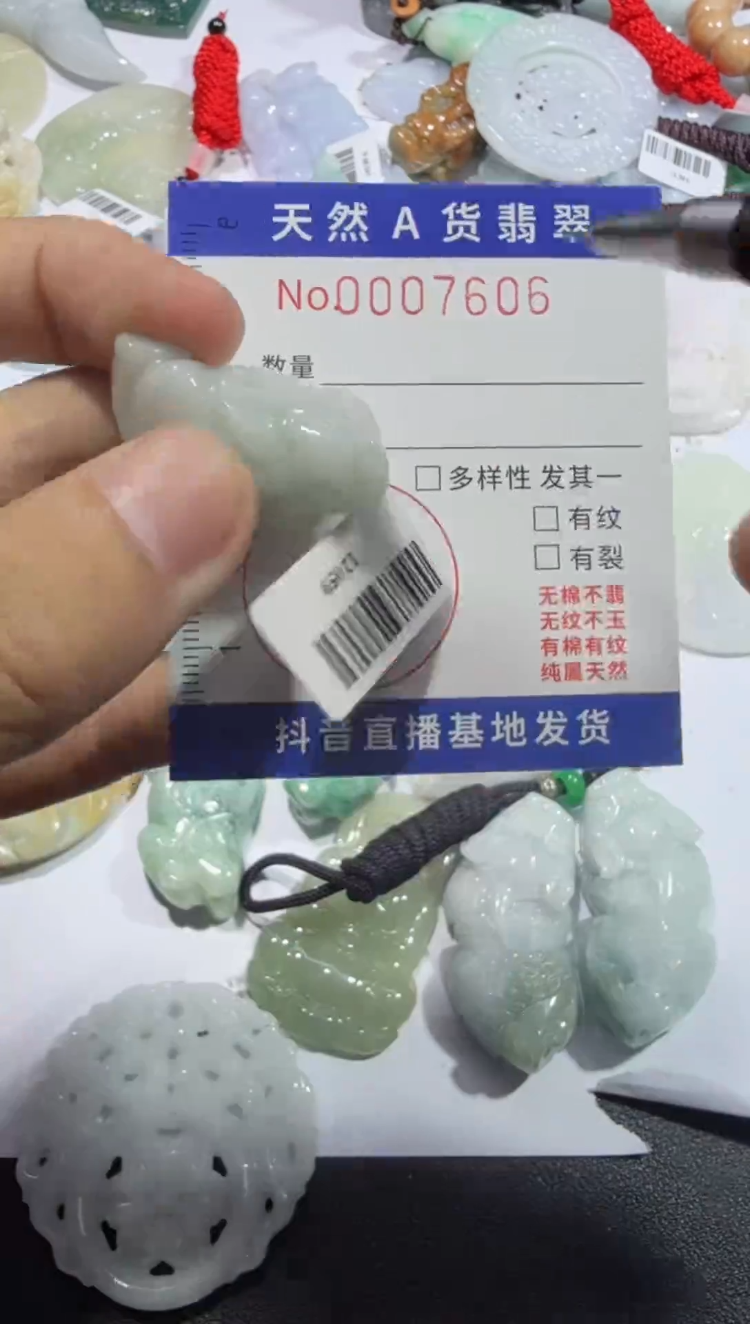 【闪购商品】翡翠颈饰未镶嵌00007606