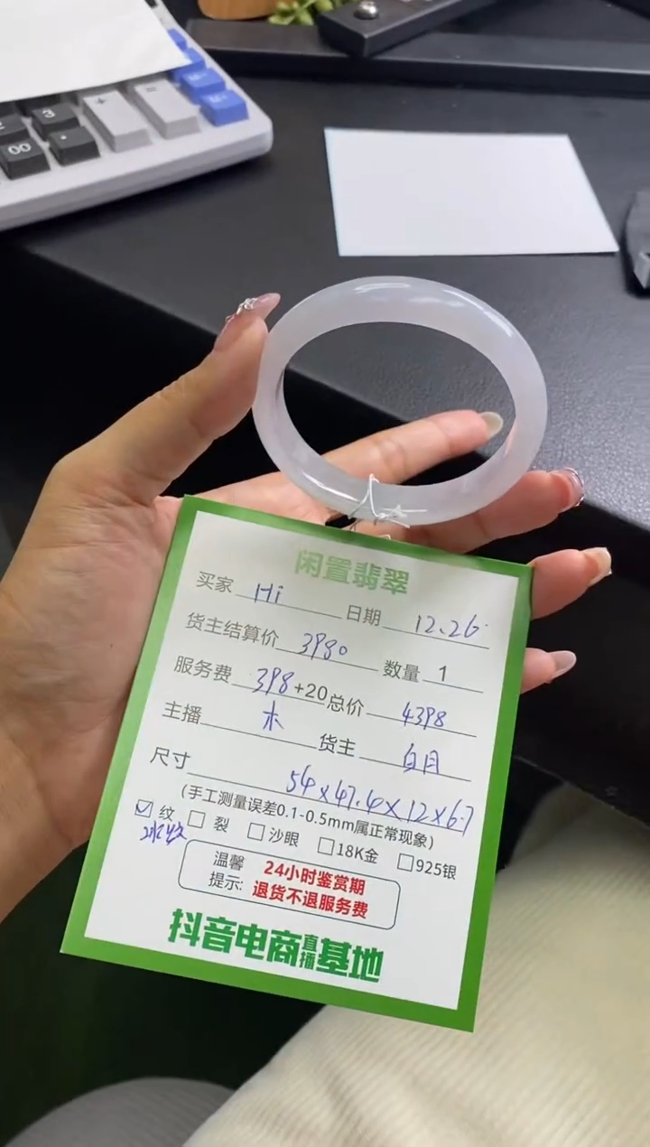 未镶嵌手镯翡翠H****o手镯