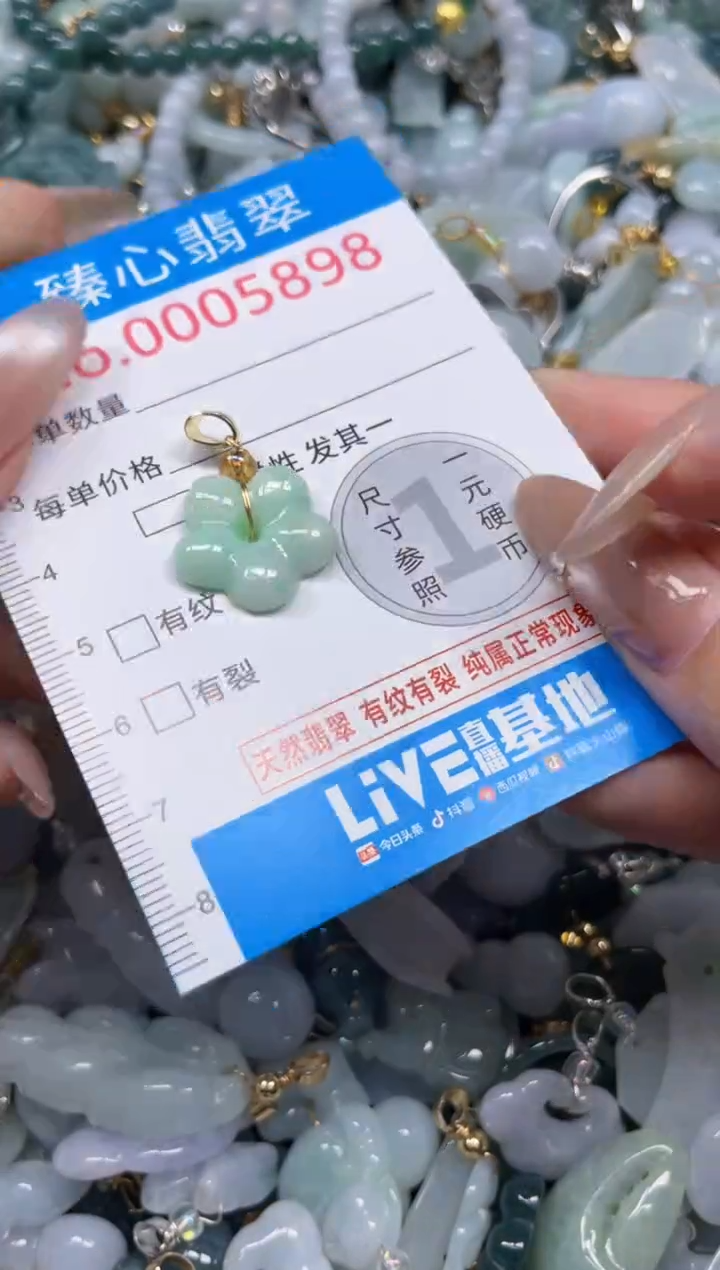 颈饰未镶嵌翡翠5898