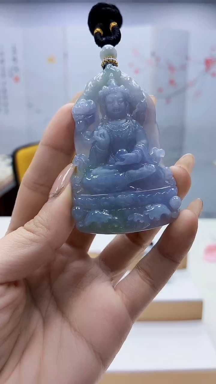 未镶嵌定制翡翠5028ty-毛货挂件44