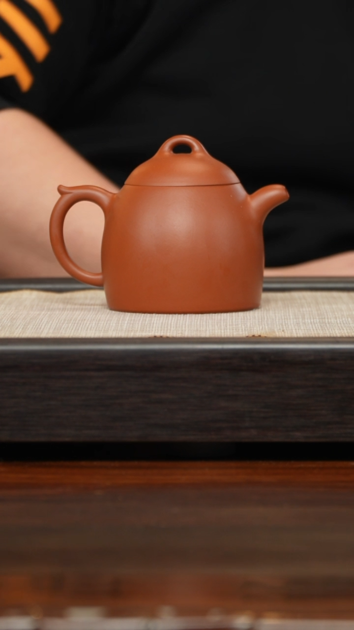 【闪购商品】紫砂茶壶全手大红袍秦权（邢）