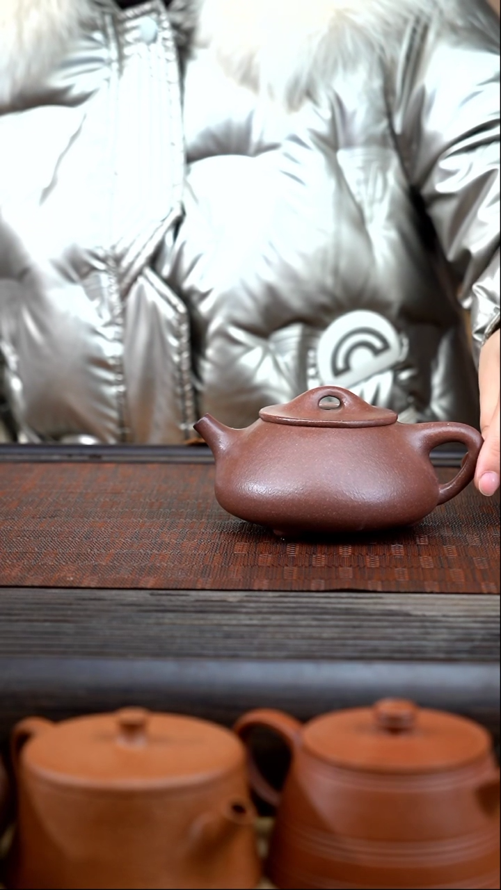 【闪购商品】紫砂茶壶千禧紫泥景舟满瓢微瑕不退不换