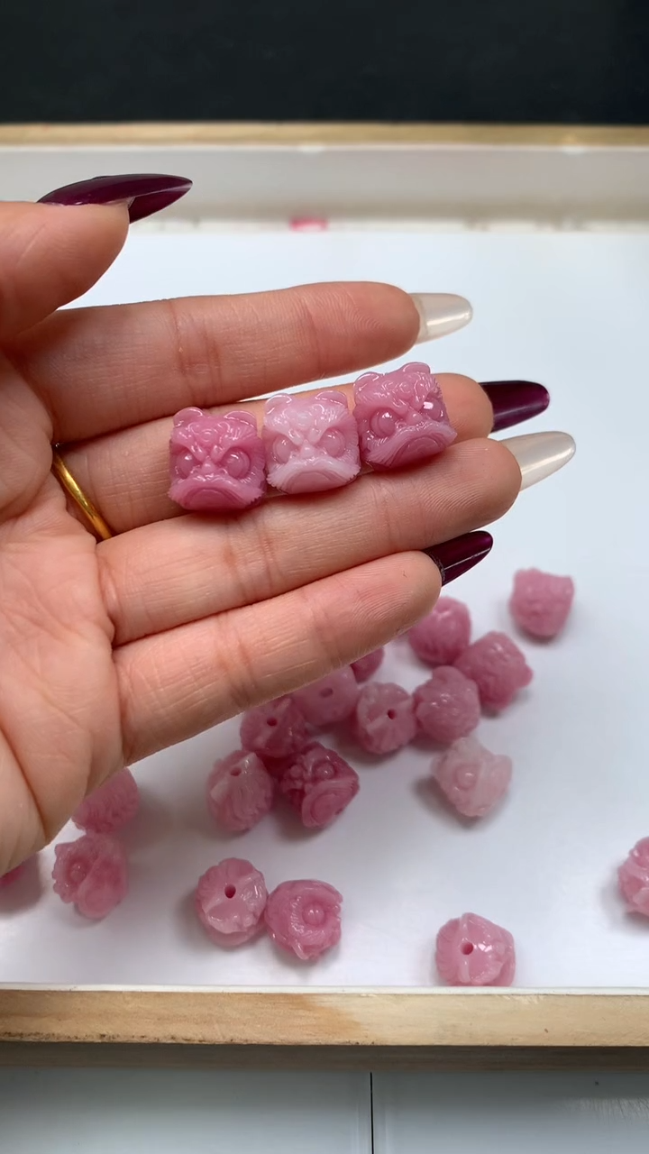 未镶嵌散珠拼合珍珠（马贝珠）E212 女皇贝 醒狮头14mm3个5.8元