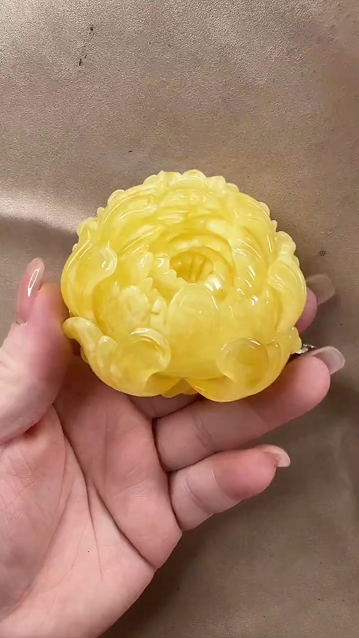 琥珀颈饰未镶嵌吊坠