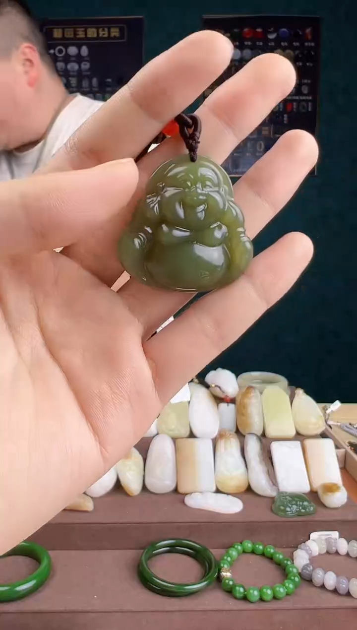 【闪购商品】和田玉颈饰未镶嵌ZZ 拍一发一 多样性发货