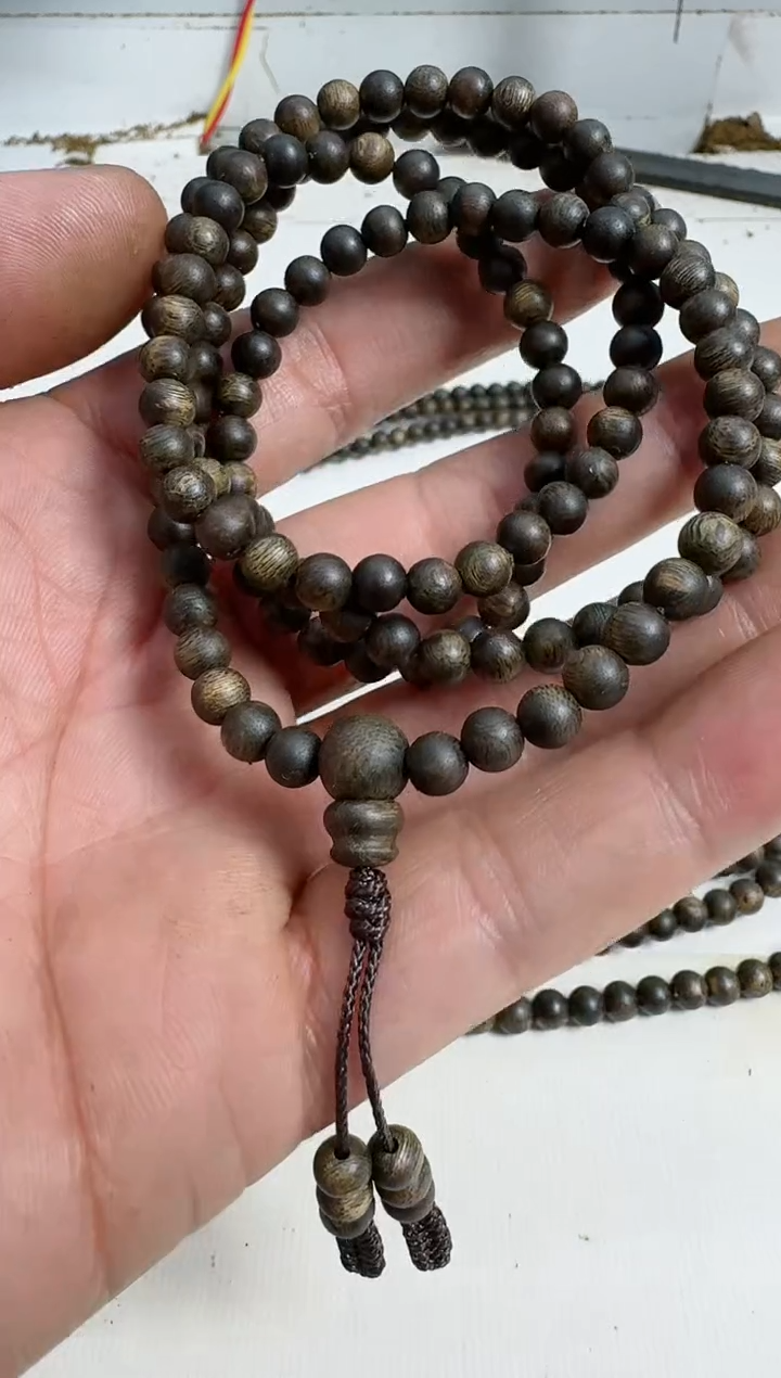 【闪购商品】沉香手串乌身0.5规格多圈11克