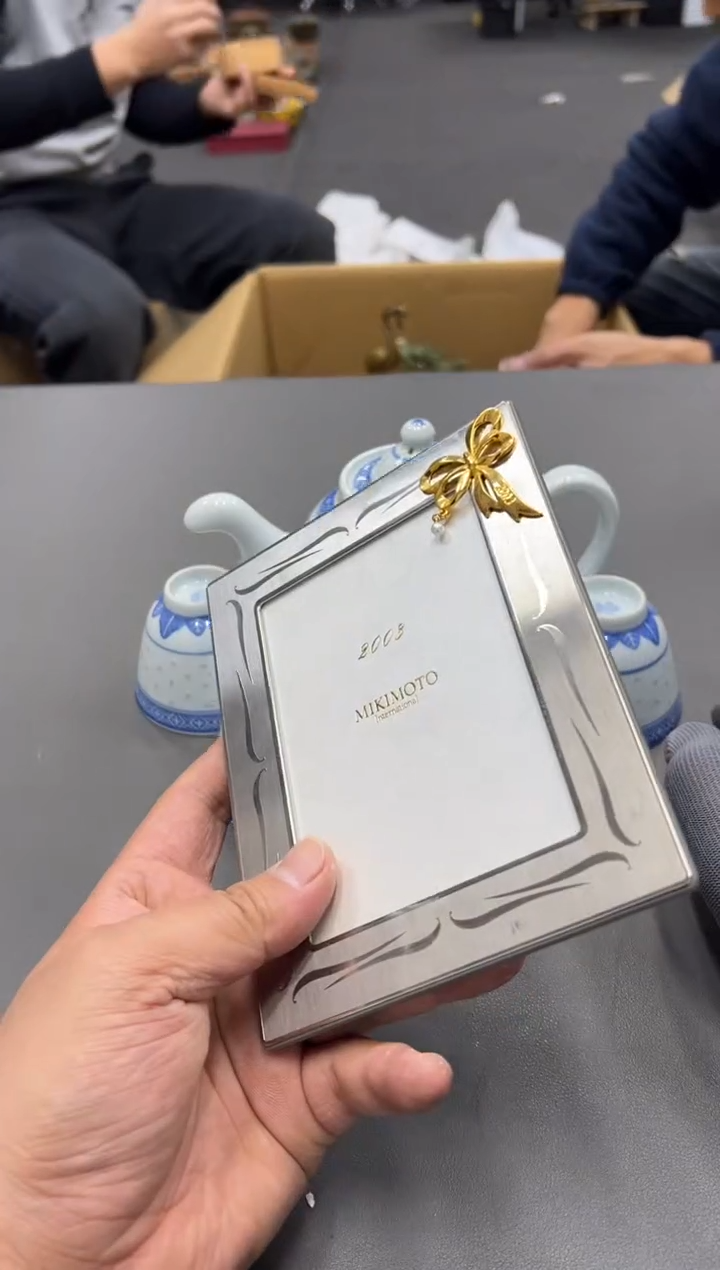 金属小**儿工艺品小四孤品收藏