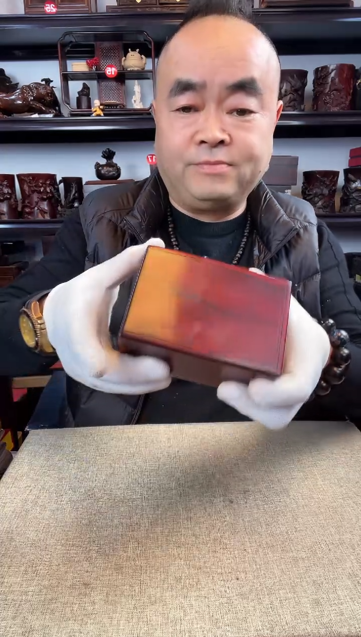 木老李红木工艺品小号机关盒