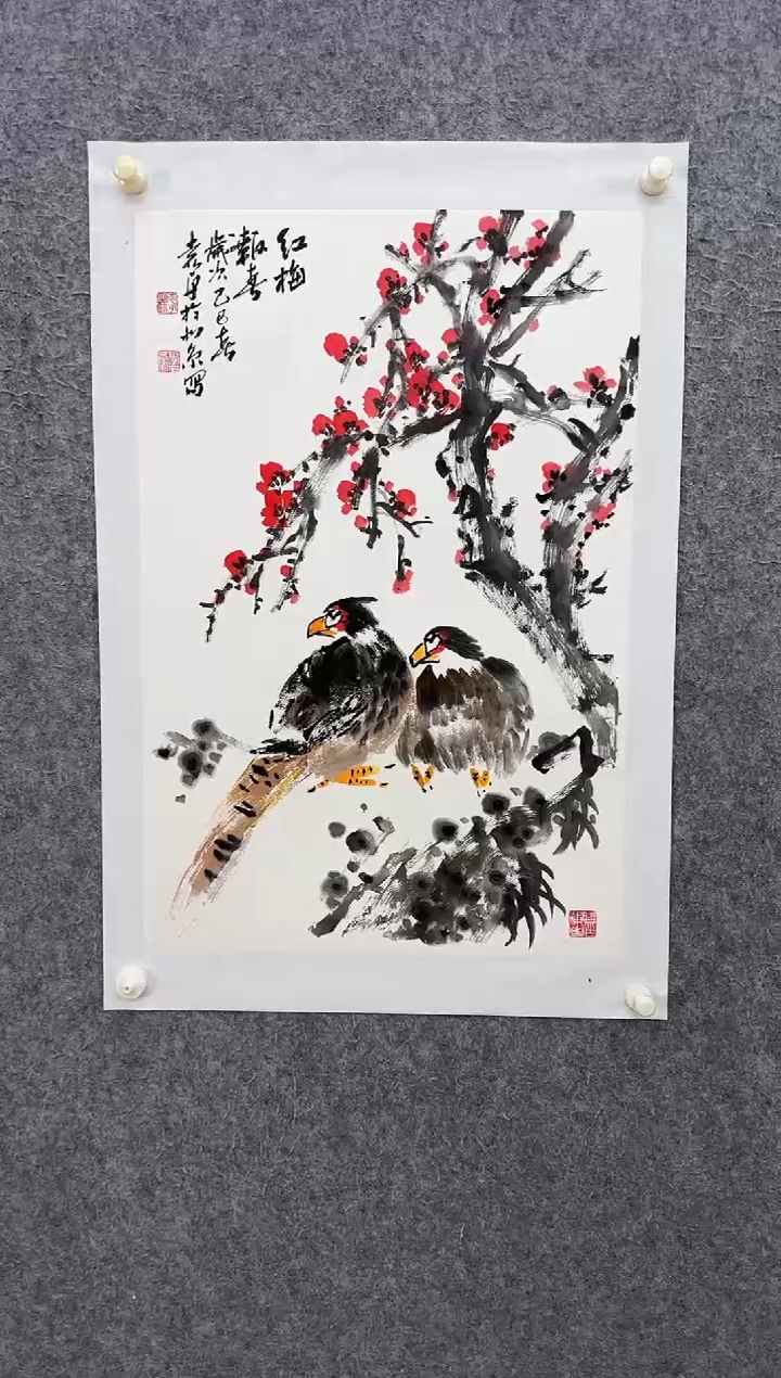 【闪购商品】国画ST-YP花鸟绘画作品