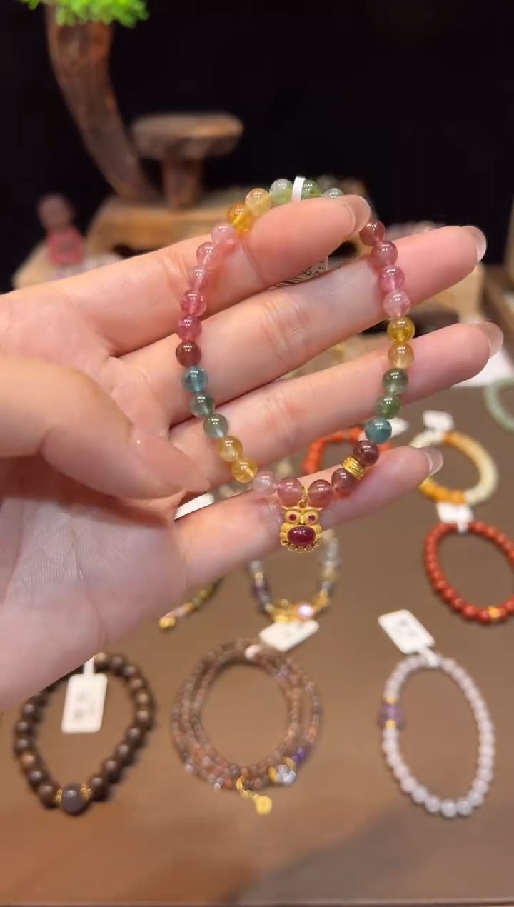 手链未镶嵌碧玺手饰@@