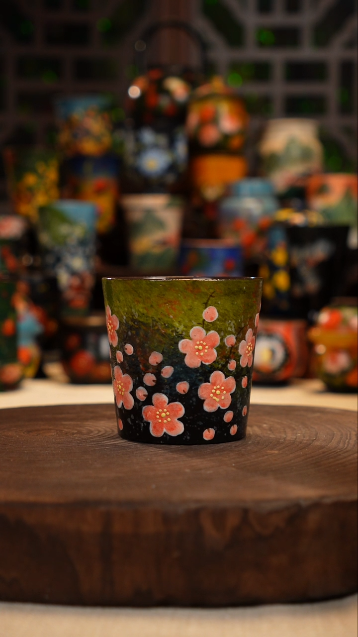 油画   釉下彩   杯子